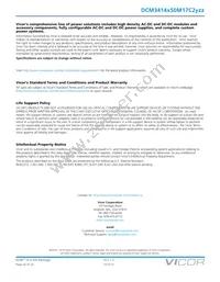 DCM3414V50M17C2C01 Datasheet Page 22