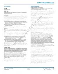 DCM3414V50M31C2T01 Datasheet Page 16