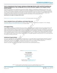 DCM3414V50M31C2T01 Datasheet Page 22