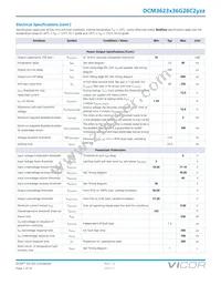 DCM3623T36G26C2M00 Datasheet Page 7