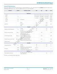 DCM3623T36G26C2M00 Datasheet Page 15