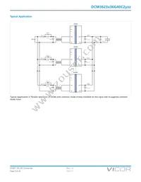 DCM3623T36G40C2M00 Datasheet Page 3