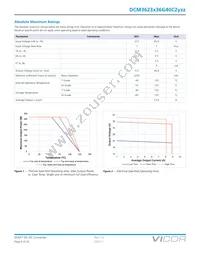 DCM3623T36G40C2M00 Datasheet Page 5