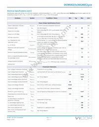 DCM3623T36G40C2M00 Datasheet Page 7