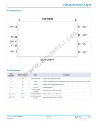 DCM3623T50M04A2M00 Datasheet Page 4