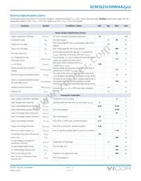 DCM3623T50M04A2M00 Datasheet Page 7