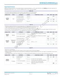 DCM3623T50M04A2M00 Datasheet Page 8