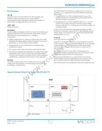 DCM3623T50M04A2M00 Datasheet Page 17