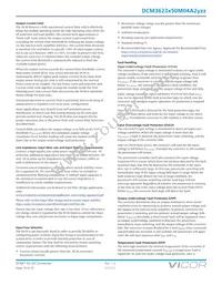 DCM3623T50M04A2M00 Datasheet Page 19