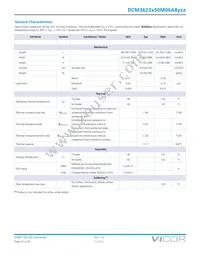 DCM3623T50M06A8M00 Datasheet Page 15