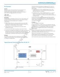 DCM3623T50M06A8M00 Datasheet Page 17