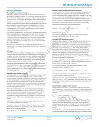 DCM3623T50M06A8M00 Datasheet Page 18