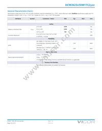 DCM3623T50M17C2M00 Datasheet Page 16