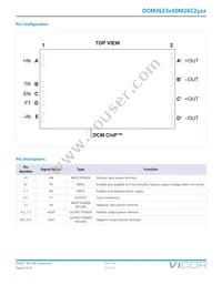 DCM3623T50M26C2M00 Datasheet Page 4