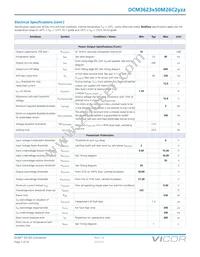 DCM3623T50M26C2M00 Datasheet Page 7