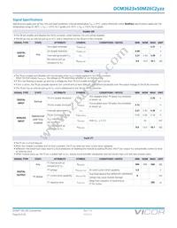 DCM3623T50M26C2M00 Datasheet Page 8