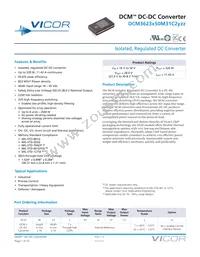 DCM3623T50M31C2M00 Datasheet Cover