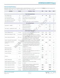 DCM3623T50M31C2M00 Datasheet Page 6