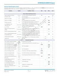 DCM3623T50M31C2M00 Datasheet Page 7