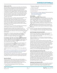 DCM3623T50T0480M00 Datasheet Page 19