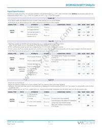 DCM3623T50T13A6M70 Datasheet Page 7