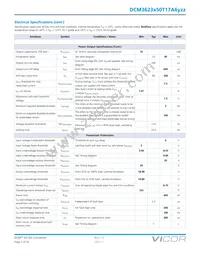 DCM3623T50T17A6M00 Datasheet Page 7