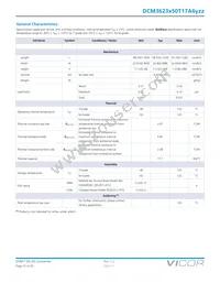 DCM3623T50T17A6M00 Datasheet Page 15