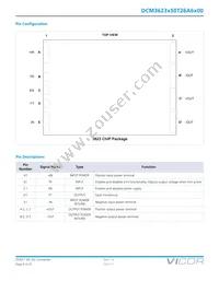 DCM3623T50T26A6M00 Datasheet Page 4