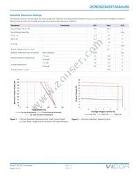 DCM3623T50T26A6M00 Datasheet Page 5