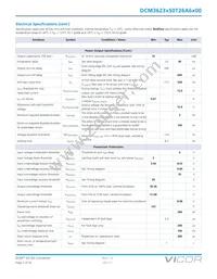 DCM3623T50T26A6M00 Datasheet Page 7