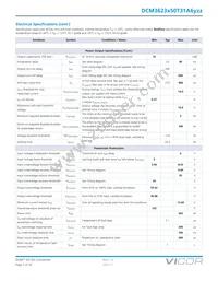 DCM3623T50T31A6M00 Datasheet Page 7