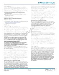 DCM3623T50T31A6T70 Datasheet Page 18