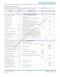 DCM3623T75H06A6M00 Datasheet Page 7