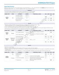 DCM3623T75H17C2M00 Datasheet Page 8