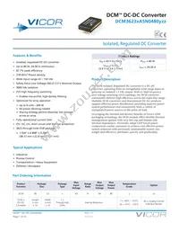 DCM3623TA5N0480M00 Datasheet Cover