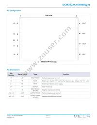 DCM3623TA5N0480M00 Datasheet Page 4