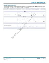 DCM3623TA5N0480M00 Datasheet Page 16