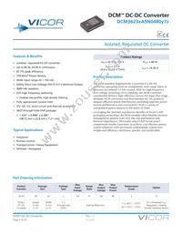 DCM3623TA5N0480M70 Datasheet Cover