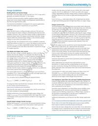 DCM3623TA5N0480M70 Datasheet Page 17