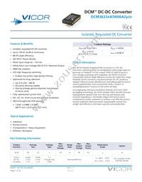 DCM3623TA5N06A2M00 Datasheet Cover