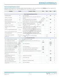 DCM3623TA5N06A2M70 Datasheet Page 6