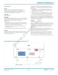 DCM3623TA5N06A2M70 Datasheet Page 16