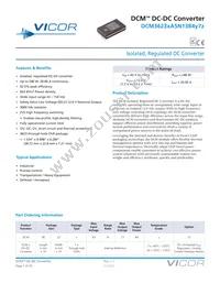 DCM3623TA5N13B4M70 Datasheet Cover