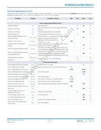 DCM3623TA5N13B4M70 Datasheet Page 6