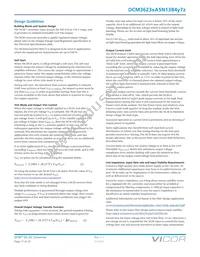 DCM3623TA5N13B4M70 Datasheet Page 17