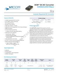 DCM3623TA5N17B4M00 Datasheet Cover