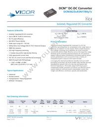 DCM3623TA5N17B4M70 Datasheet Cover