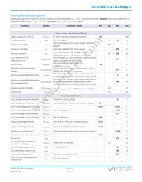 DCM3623TA5N26B4M00 Datasheet Page 7