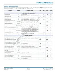 DCM3623TA5N26B4T70 Datasheet Page 6