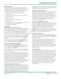 DCM3623TA5N31B4M70 Datasheet Page 18